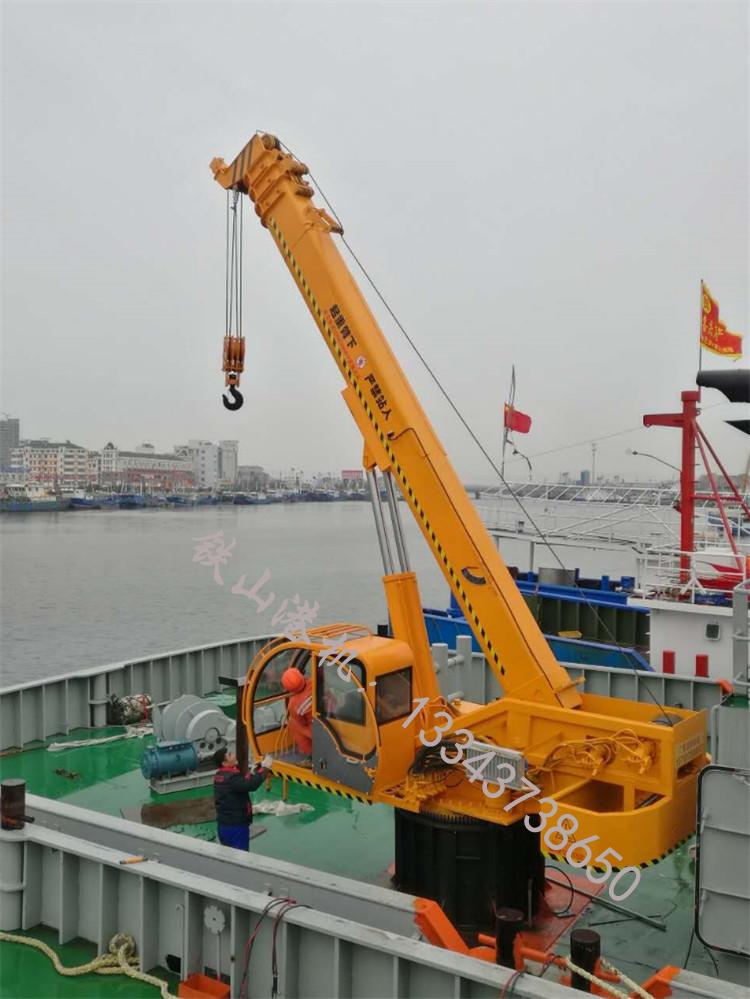 山東臨沂甲板起重機廠家起重機耐沖擊，制動性能好
