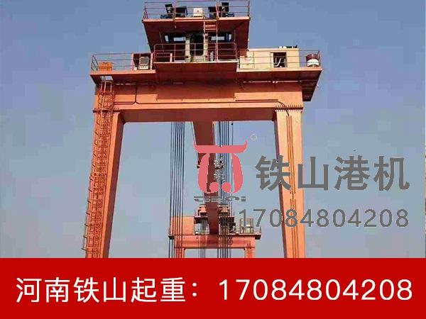 廣東湛江輪胎龍門(mén)吊免基礎(chǔ)施工落地即開(kāi)工